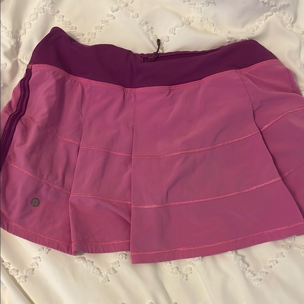Lululemon Pink Athletic Skirt
